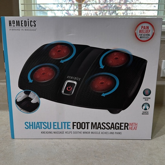 BNIB Homedics Shiatsu Elite Heated Foot Massager ⭐️ HOST PICK! - Picture 4 of 7